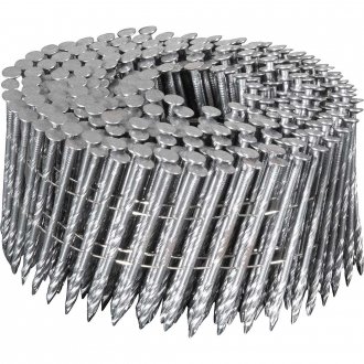 Prego coil ardox, 2,5 mm x  62 mm, polido, carretel com 300 unidades, caixa com 7.200 unidades, para o pregador PP 700, VONDER