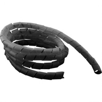 Protetor de cabos espiral, 16 mm, preto, VONDER