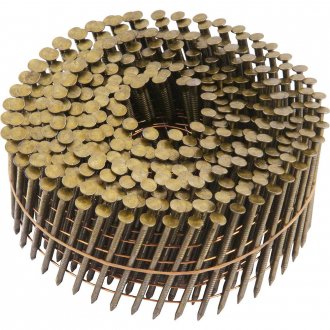 Prego coil anelado, 2,1 mm x 45 mm, zincado, carretel com 300 unidades, para o pregador PP 550, VONDER