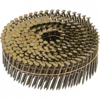 Prego coil ardox, 2,1 mm x 38 mm, zincado, carretel com 300 unidades, para o pregador PP 550, VONDER