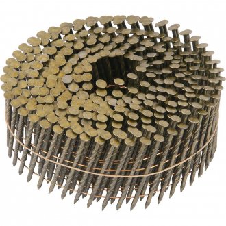 Prego coil ardox, 2,1 mm x 45 mm, zincado, carretel com 300 unidades, para o pregador PP 550, VONDER