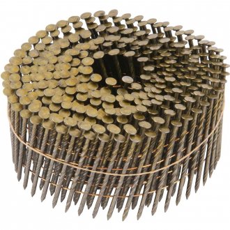 Prego coil ardox, 2,1 mm x 50 mm, zincado, carretel com 300 unidades, para o pregador PP 550, VONDER