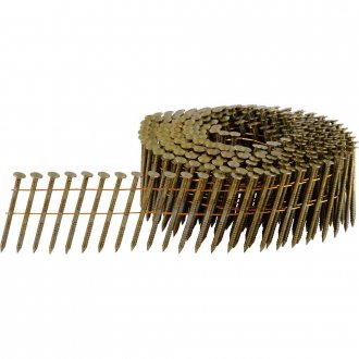 Prego coil anelado, 2,1 mm x 38 mm, polido, carretel com 300 unidades, para o pregador PP 550, VONDER
