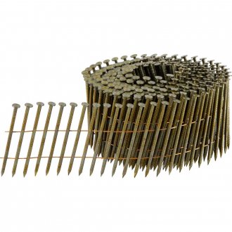 Prego coil anelado, 2,1 mm x 50 mm, polido, carretel com 300 unidades, para o pregador PP 550, VONDER