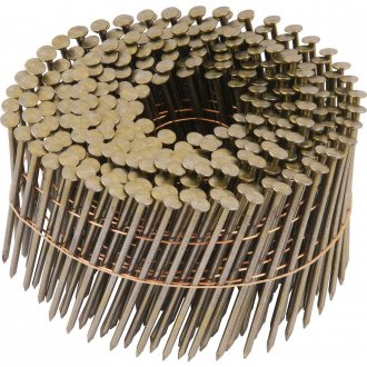Prego coil liso, 2,5 mm x 64 mm, zincado, carretel com 300 unidades, para o pregador PP 700, VONDER