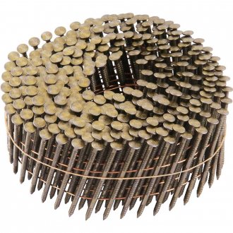 Prego coil anelado, 2,5 mm x 50 mm, zincado, carretel com 300 unidades, para o pregador PP 700, VONDER