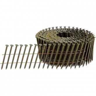 Prego coil anelado, 2,5 mm x 50 mm, polido, carretel com 300 unidades, para o pregador PP 700, VONDER