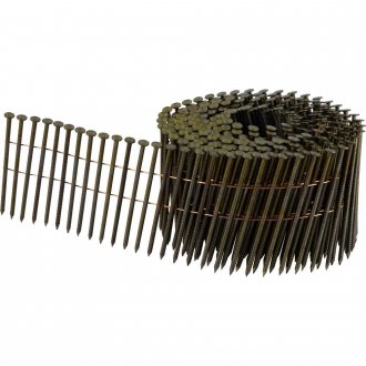Prego coil anelado, 2,5 mm x 70 mm, polido, carretel com 300 unidades, para o pregador PP 700, VONDER