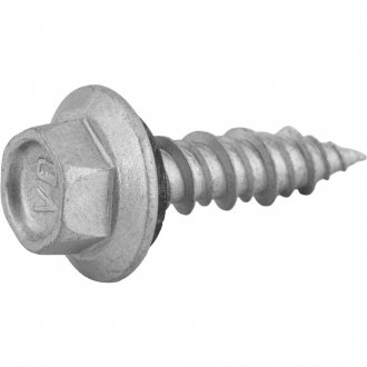 Parafuso autobrocante sextavado, ponta agulha, 6,3 mm x 1