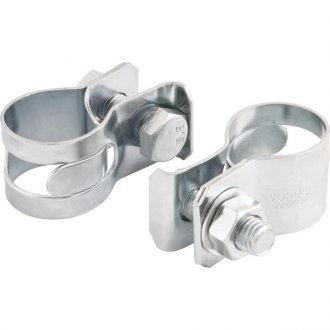 Abra�adeira para mangote, a�o carbono, largura 32 mm, AM 35 mm - 40 mm, VONDER