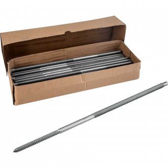 Haste M12 x 400 mm para painel solar, para madeira, VONDER