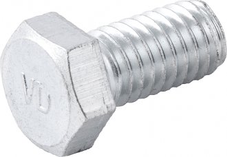 Parafuso sextavado zincado 3/8
