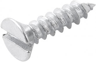 Parafuso madeira 2,8 mm x 12 mm, cabe�a chata, zincado, VONDER