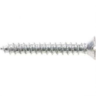 Parafuso madeira 3,5 mm x 25 mm, cabe�a chata, zincado, VONDER