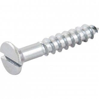 Parafuso madeira 4,2 mm x 25 mm, cabe�a chata, zincado, VONDER