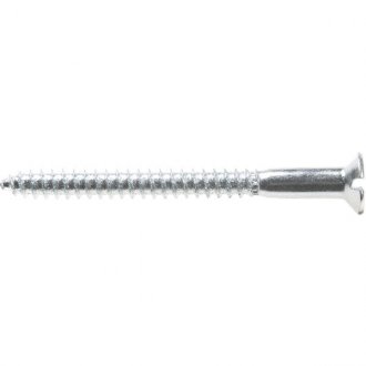 Parafuso madeira 5,5 mm x 65 mm, cabe�a chata, zincado, VONDER