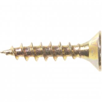 Parafuso madeira chipboard, cabe�a chata, fenda cruzada/pozidrive, 4,0 mm x 20,0 mm, VONDER