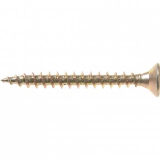 Parafuso madeira chipboard, cabe�a chata, fenda cruzada/pozidrive, 4,0 mm x 35,0 mm, VONDER