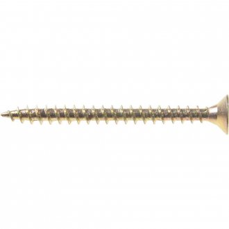 Parafuso madeira chipboard, cabe�a chata, fenda cruzada/pozidrive, 4,0 mm x 45,0 mm, VONDER