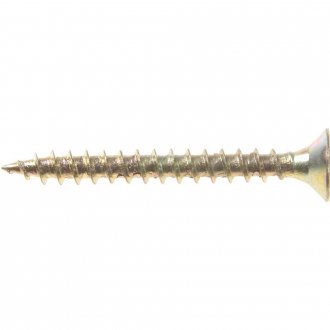 Parafuso madeira chipboard, cabe�a chata, fenda cruzada/pozidrive, 4,5 mm x 40,0 mm, VONDER