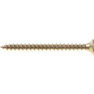 Parafuso madeira chipboard, cabe�a chata, fenda cruzada/pozidrive, 4,5 mm x 50,0 mm, VONDER