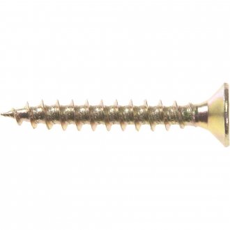 Parafuso madeira chipboard, cabe�a chata, fenda cruzada/pozidrive, 5,0 mm x 35,0 mm, VONDER