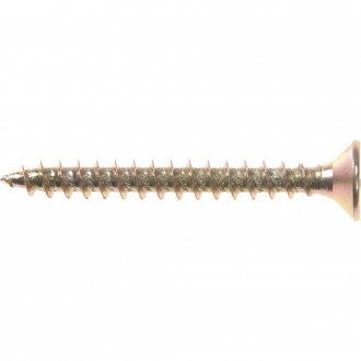 Parafuso madeira chipboard, cabe�a chata, fenda cruzada/pozidrive, 5,0 mm x 45,0 mm, VONDER