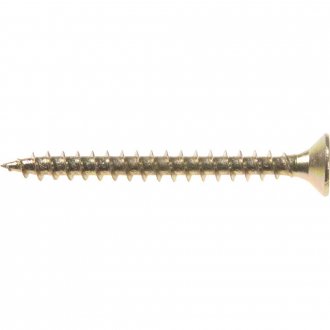 Parafuso madeira chipboard, cabe�a chata, fenda cruzada/pozidrive, 5,0 mm x 50,0 mm, VONDER