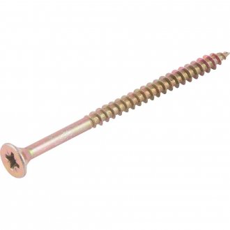 Parafuso madeira chipboard, cabe�a chata, fenda cruzada/pozidrive, 6,0 mm x 90,0 mm, VONDER