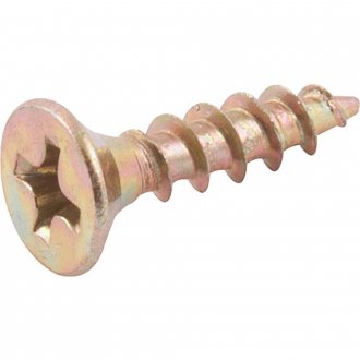 Parafuso madeira chipboard, cabe�a chata, fenda cruzada/phillips, 3,5 mm x 14,0 mm, VONDER