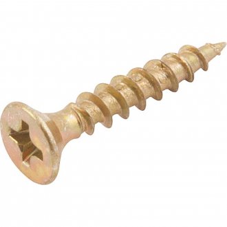 Parafuso madeira chipboard, cabe�a chata, fenda cruzada/phillips, 3,5 mm x 20,0 mm, VONDER