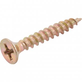 Parafuso madeira chipboard, cabe�a chata, fenda cruzada/phillips, 3,5 mm x 25,0 mm, VONDER