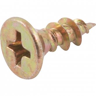 Parafuso madeira chipboard, cabe�a chata, fenda cruzada/phillips, 4,0 mm x 12,0 mm, VONDER