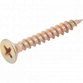 Parafuso madeira chipboard, cabe�a chata, fenda cruzada/phillips, 4,0 mm x 30,0 mm, VONDER