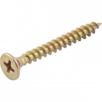Parafuso madeira chipboard, cabe�a chata, fenda cruzada/phillips, 4,0 mm x 35,0 mm, VONDER