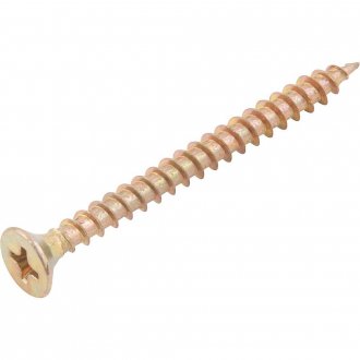 Parafuso madeira chipboard, cabe�a chata, fenda cruzada/phillips, 4,0 mm x 45,0 mm, VONDER