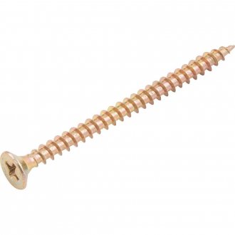 Parafuso madeira chipboard, cabe�a chata, fenda cruzada/phillips, 4,0 mm x 55,0 mm, VONDER
