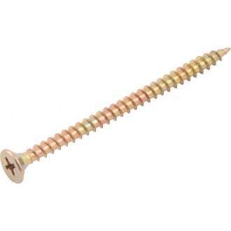 Parafuso madeira chipboard, cabe�a chata, fenda cruzada/phillips, 4,0 mm x 60,0 mm, VONDER