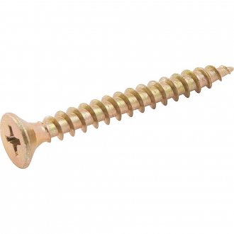 Parafuso madeira chipboard, cabe�a chata, fenda cruzada/phillips, 4,5 mm x 40,0 mm, VONDER