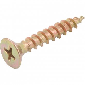 Parafuso madeira chipboard, cabe�a chata, fenda cruzada/phillips, 5,0 mm x 30,0 mm, VONDER
