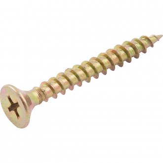 Parafuso madeira chipboard, cabe�a chata, fenda cruzada/phillips, 5,0 mm x 40,0 mm, VONDER