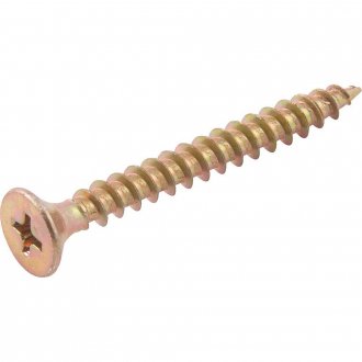 Parafuso madeira chipboard, cabe�a chata, fenda cruzada/phillips, 5,0 mm x 45,0 mm, VONDER