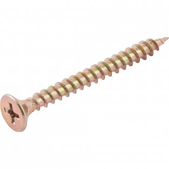 Parafuso madeira chipboard, cabe�a chata, fenda cruzada/phillips, 5,0 mm x 50,0 mm, VONDER