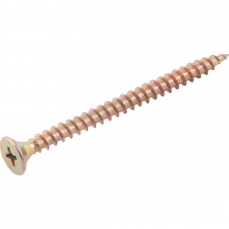 Parafuso madeira chipboard, cabe�a chata, fenda cruzada/phillips, 5,0 mm x 65,0 mm, VONDER