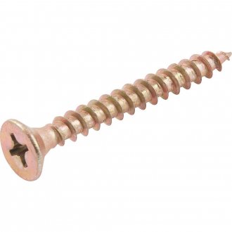 Parafuso madeira chipboard, cabe�a chata, fenda cruzada/phillips, 6,0 mm x 50,0 mm, VONDER