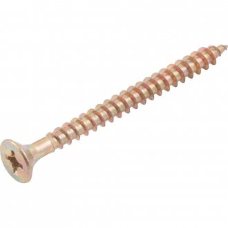 Parafuso madeira chipboard, cabe�a chata, fenda cruzada/phillips, 6,0 mm x 70,0 mm, VONDER