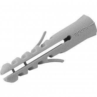 Bucha de nylon para fixa��o 6 mm, com 10 pe�as, VONDER