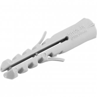 Bucha de nylon para fixa��o 10 mm, com 10 pe�as, VONDER