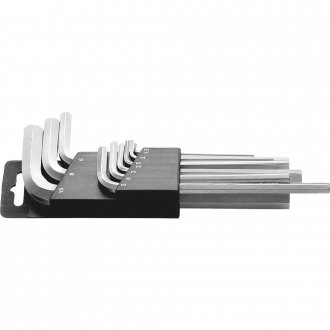 Jogo de chaves hexagonais longas (allen), 1,5 mm a 10 mm, com 9 pe�as, 41408209 TRAMONTINA