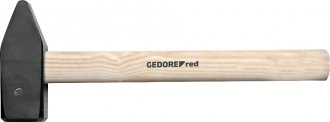 Martelo pena 1,0 kg com cabo de madeira, R92100040 GEDORE RED